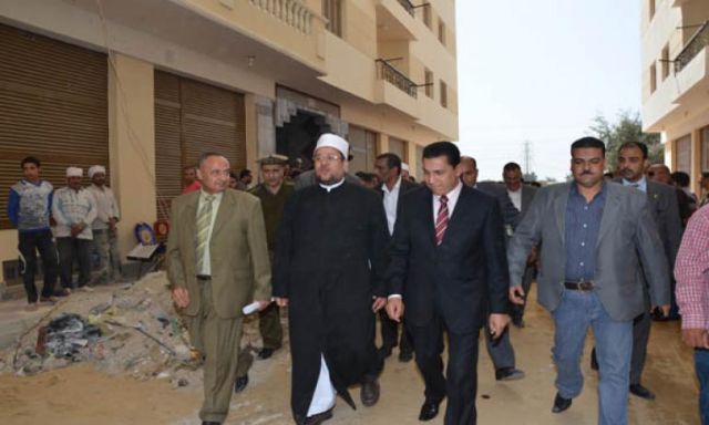 وزير الأوقاف يتفقد مشروع إسكان الشباب في محافظة الشرقية