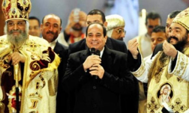 الرئيس السيسى يُهنئ البابا تواضروس والأقباط بعيد القيامة المجيد