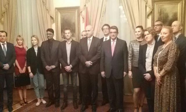السفير المصري في موسكو يقيم حفل استقبال  لوزير السياحة مع رجال السياحة والإعلام في روسيا