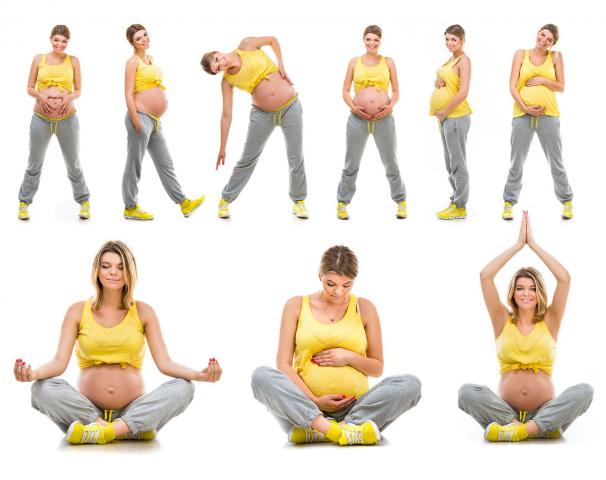 التمرين أثناء الحمل