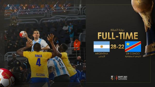 كأس العالم لليد.. الأرجنتين تهزم الكونغو الديمقراطية في بداية مباريات المجموعة الرابعة