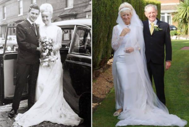 بعد مرور 80 عامًا على زواجهما.. مسنان يخططان لحفل زفاف جديد