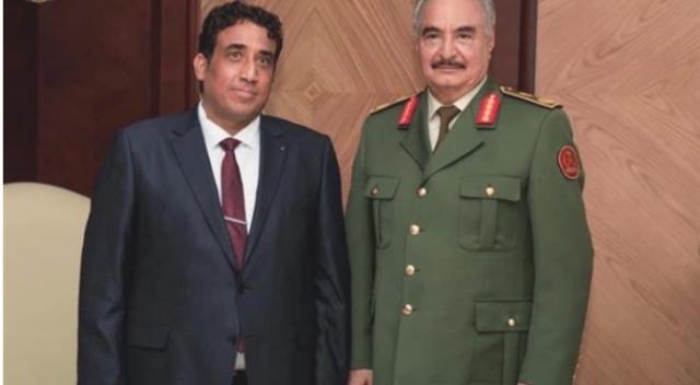 ما لم يُنشر عن لقاء حفتر ورئيس المجلس الرئاسي الليبي الجديد