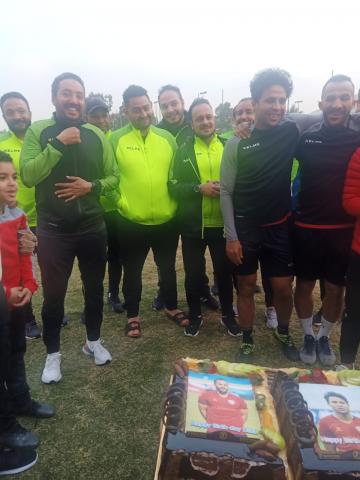 سيراميكا كليوباترا يحتفل بعيد ميلاد ضياء قنديل ومحمد إبراهيم