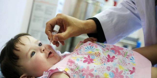  حملة التطعيم ضد شلل الأطفال