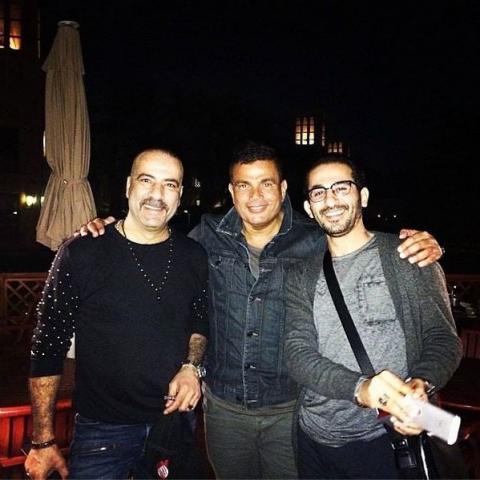 محمد سعد مع عمرو دياب وأحمد حلمي: أصدقاء العمر