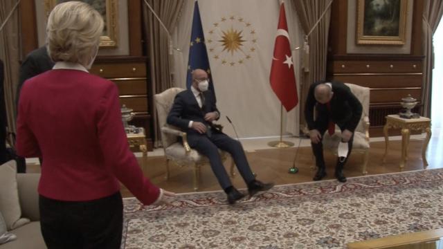 خطأ دبلوماسي محرج خلال لقاء أردوغان وقادة الاتحاد الأوروبي