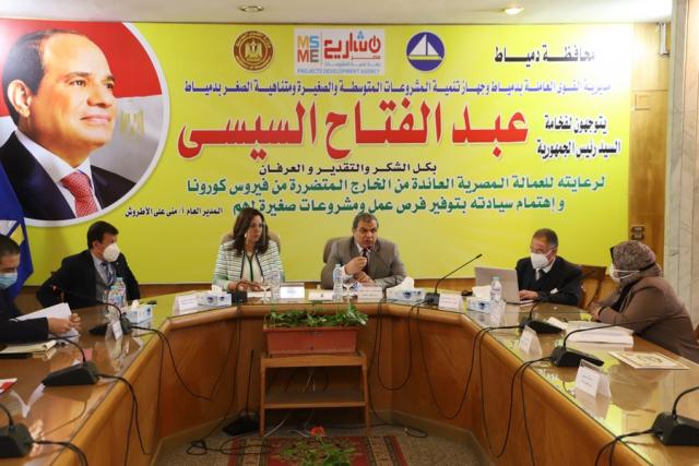 وزير القوى العاملة يوجه رسائل هامة للعمالة المصرية العائدة من الخارج
