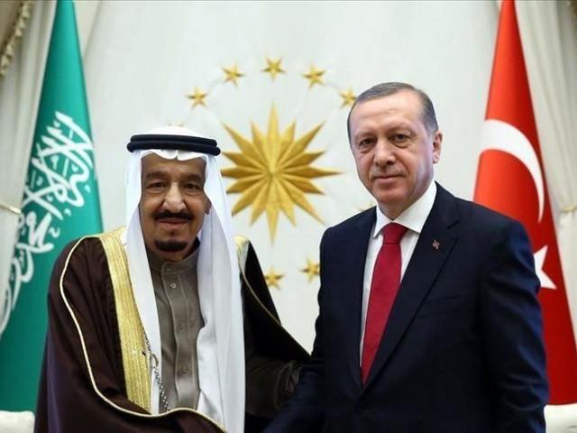 أردوغان يهنئ الملك سلمان بمناسبة شهر رمضان