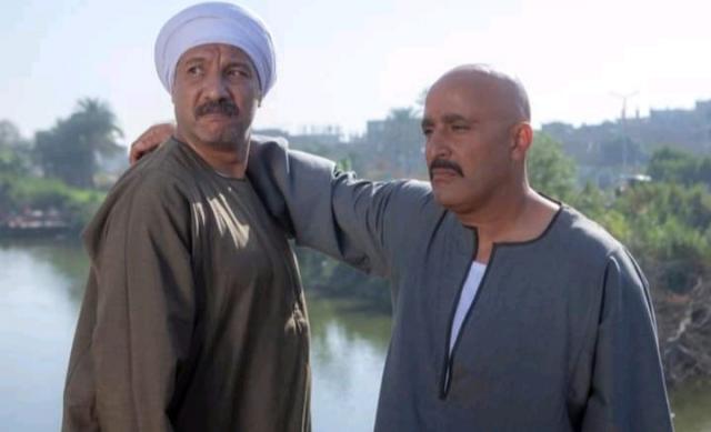أحمد السقا وأحمد فهيم في صورة جديدة من كواليس مسلسل ”نسل الأغراب”