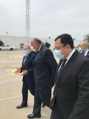 وزير الخارجية يصل تونس لتسليم رسالة السيسى للرئيس قيس سعيد بشأن سد النهضة