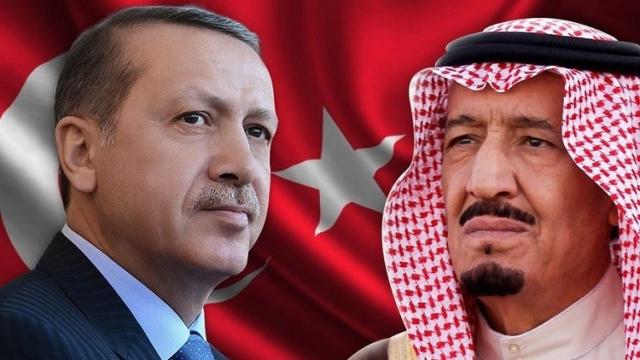 أردوغان والعاهل السعودي