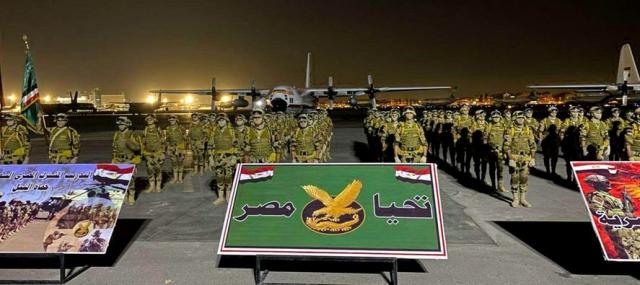وصول القوات المصرية المشاركة فى التدريب المشترك ” حماة النيل ” بدولة السودان 