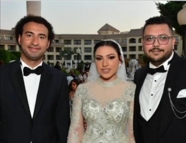 بالصور.. علي ربيع يحتفل بزفاف شقيقته وسط حضور نجوم الفن