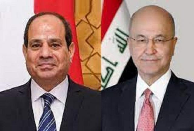 تفاصيل لقاء الرئيس السيسي مع نظيره العراقي