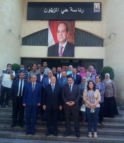 محافظ القاهرة يفتتح أعمال تطوير حي الزيتون والمركز التكنولوجي الخاص به