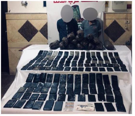 ضبط 150 طربة حشيش وكمية من البانجو بحوزة عناصر إجرامية بالإسكندرية