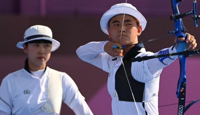 كوريا الجنوبية تحرز ذهبية القوس والسهم لفئة الفرق المختلطة بأولمبياد طوكيو