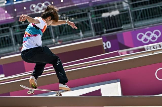 الياباني هوريجومي يتوج بأول ذهبية أولمبية في التزلج على الألواح بدورة طوكيو