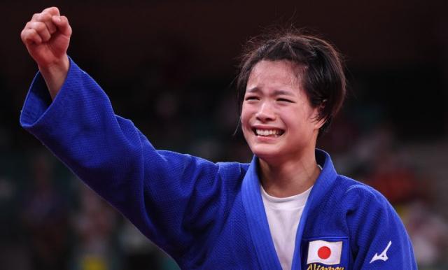 اليابانية آبي يوتا تهدي اليابان ثاني ذهبية في منافسات الجودو الأولمبية
