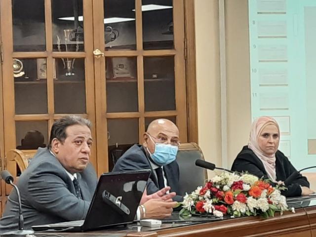 نائب رئيس جامعة عين شمس يشهد ثاني ايام دورة المهارات الإعلامية لأئمة الأوقاف