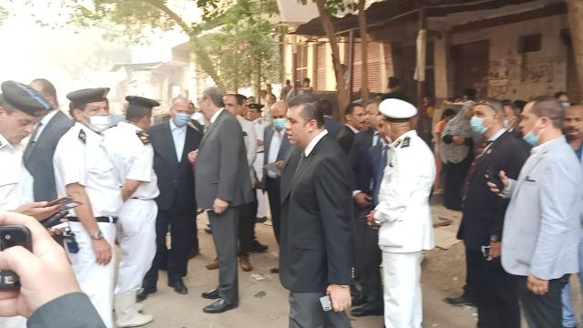 اللواء خالد عبد العال :  الحماية المدنية تنجح فى إخماد حريق عزبة خير الله بالقاهرة