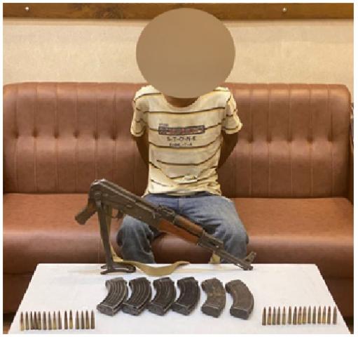 القبض على شخص بالقاهرة لحيازته أسلحة نارية وذخائر بدون ترخيص 
