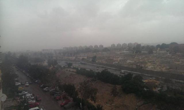 إغلاق المجرى الملاحى لنهر النيل فى أسوان بسبب الطقس السيئ