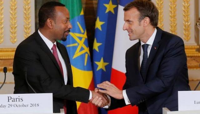 تفاصيل خطة ماكرون لتأديب رئيس وزراء إثيوبيا آبي أحمد
