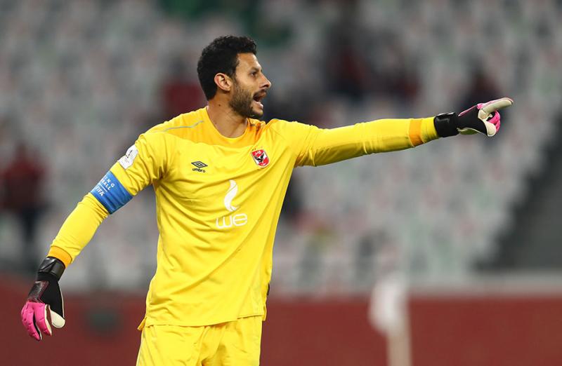 تطورات إصابة محمد الشناوي وموعد عودته لمباريات الأهلي