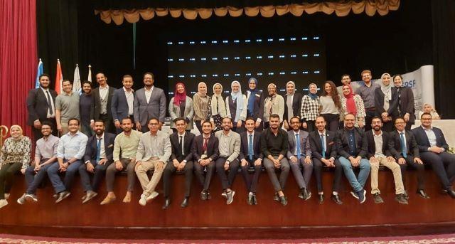 بالصور .. جامعة بدر تشارك فى فعاليات جمعية EPSF لطلاب الاتحاد المصرى