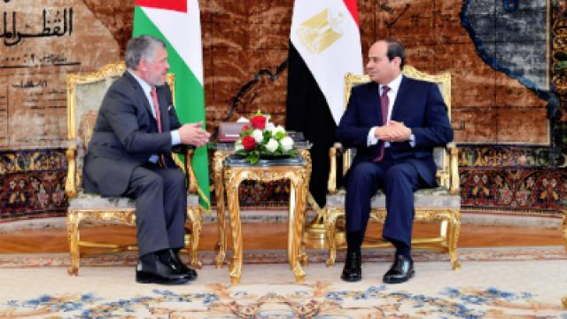 الرئاسة تكشف تفاصيل مباحثات السيسى والعاهل الأردنى