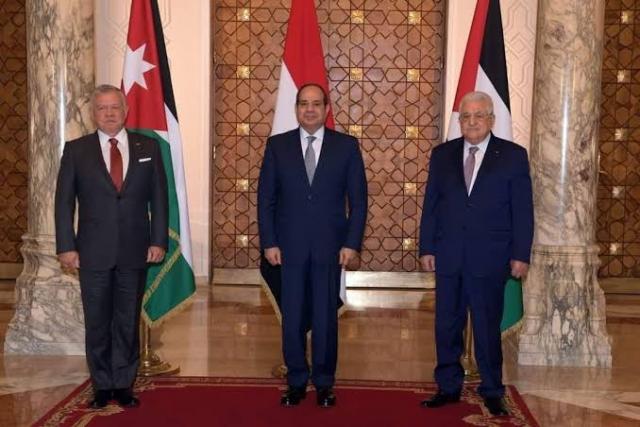 التفاصيل الكاملة لمباحثات القمة المصرية الفلسطينية الأردنية