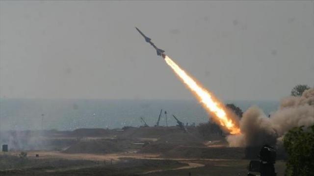 التحالف العربى يعترض صاروخ باليستى استهدف مدينة جازان السعودية