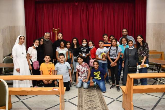 شاهد.. «الكاثوليكية» تنظم مهرجان التربية الدينية لعام 2021 بالإسكندرية