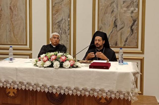 شاهد.. الأنبا باخوم يتابع استعداد المدارس الكاثوليكية للعام الدراسي الجديد