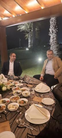 شاهد.. كواليس حضور وزير القوى العاملة حفل عشاء بقطر
