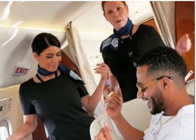 بعد الفيديو المثير للجدل.. محمد رمضان يكشف حقيقة تعرض مضيفات طائرته الخاصة لعقوبات