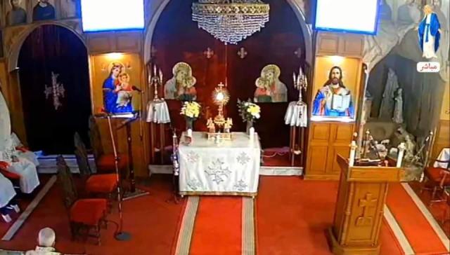 صور.. افتتاح سينودس الكنيسة الكاثوليكية برعية السيدة العذراء بشبرا
