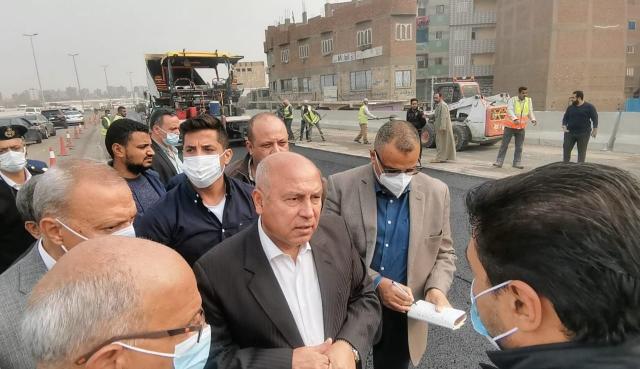تفاصيل جولة وزير النقل لمتابعة تطوير الطريق الدائرى حول القاهرة الكبرى