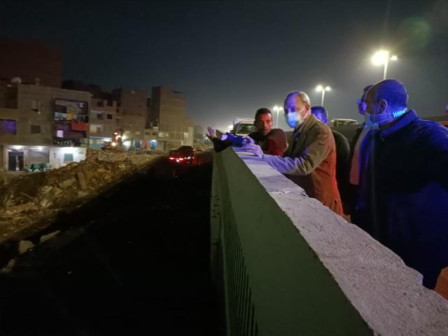 محافظ القليوبية يقوم بجولة ليلية لتفقد أعمال ترميم قصر محمد علي