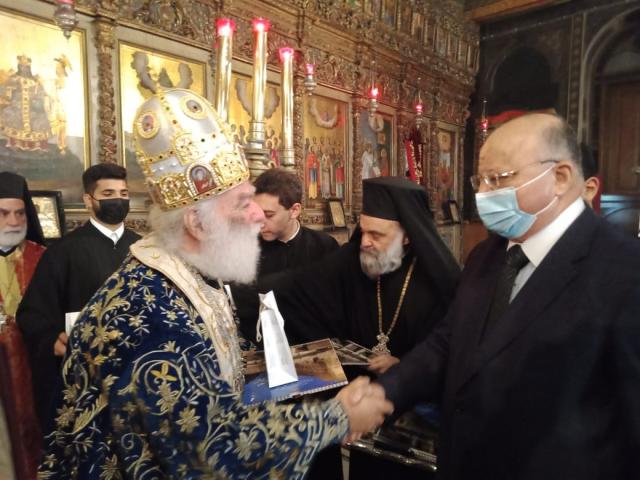 محافظ القاهرة يشهد إحتفال بطريركية الروم الأرثوذكس بعيد ميلاد السيد المسيح