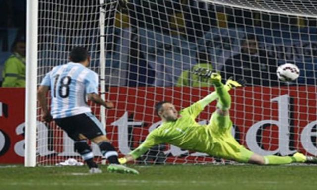 الأرجنتين تتأهل على حساب كولومبيا الى نصف نهائى كوبا أمريكا