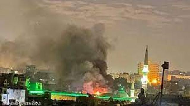 الأوقاف تكشف تأثير حريق الحسين على المسجد والمشهد الحسيني