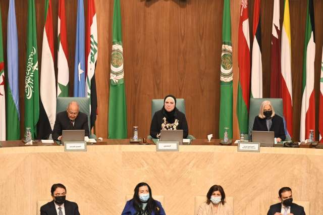وزيرة التجارة والصناعة تترأس أعمال اللجنة الوزارية للمجلس الاقتصادي والاجتماعي لجامعة الدول العربية