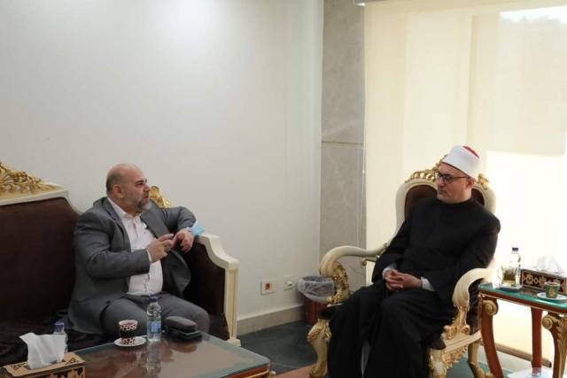 لقاء أمين البحوث الإسلامية مع رئيس الهيئة الأوروبية للمراكز الإسلامية 