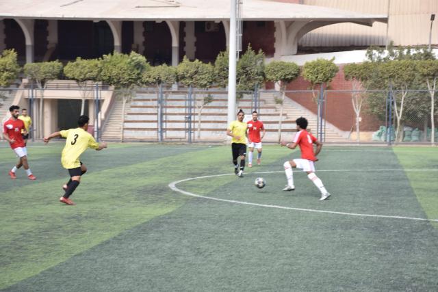 التعادل السلبى لفريقي عين شمس و الفيوم فى كرة القدم الخماسية بدورة الجامعات المصرية ال 49