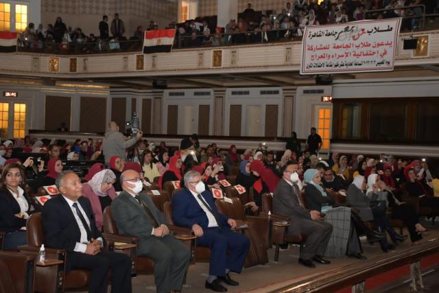 بالصور .. شاهد كيف احتفلت جامعة القاهرة بذكرى الإسراء والمعراج