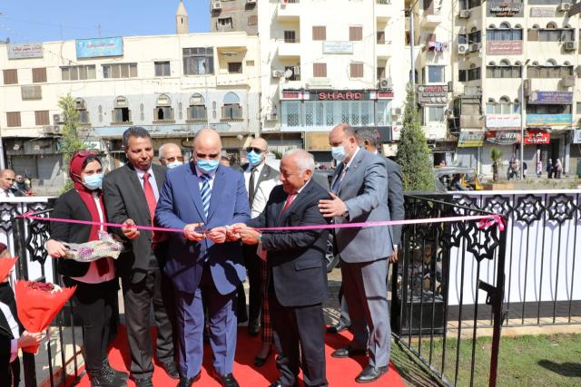  محافظ القاهرة يفتتح حديقة ” قنديل أم هاشم” 