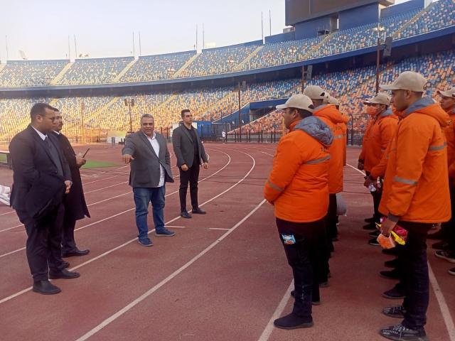 شاهد بالصور .. بروفة رجال الأمن لتأمين مباراة مصر والسنغال المرتقبة